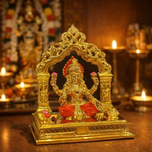 Goddess Lakshmi Idol Decorative Showpiece for Home Temple