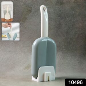 Automatic Open & Close Kitchen Rice Spoon Holder with Dust Cover
