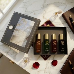 Cupid Premium Perfume Gift Set for Men Long Lasting Fragrance Collection (4x20ml)