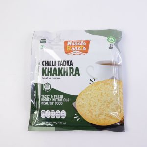 Naasta Baasta Chilli Tadka Khakhra Ready to Eat Spicy & Nutritious Snack (200gm)