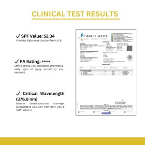 Hyaluronic Sunscreen Aqua Gel with Niacinamide & Vitamin C E (50 gm)