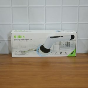 9-in-1 Electric Cleaning Brush with Long Extendable Handle (1 Set)