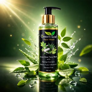 Acne Clear Face Wash – Neem, Tulsi & Aloe Vera Herbal Formula ( 100 Ml)