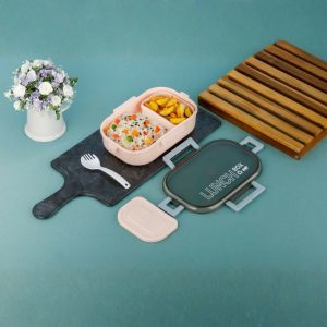 Fusion Lunch Box with 2 in 1 fork and spoon