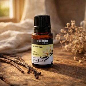 Mistyfy Warm Caramel Vanilla Aromatherapy Set – Diffuser Oil (10 ml)