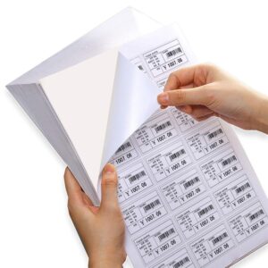 Oddy Self-Adhesive Label Sheets – A4 Full-Sheet Labels (100 Sheet)