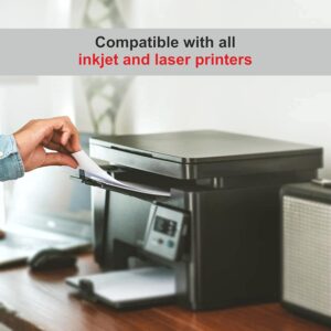 Oddy Self-Adhesive Label Sheets – A4 Full-Sheet Labels (100 Sheet)