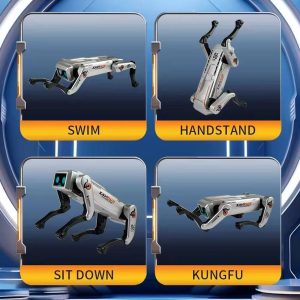 Advanced Intelligent AI Robot Dog Toy for Kids (1 Set / Big)