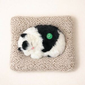 Sleeping Cat Car Dashboard Decor Soft Toy Showpiece for Home & Office