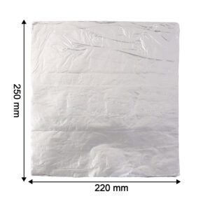 Aluminium Foil Cut Sheets 220×250 mm – 50 Sheets