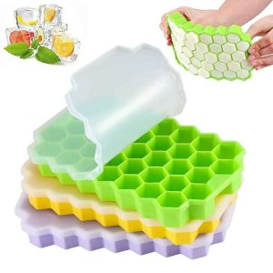 Honey Ice Tray with lid pack of 5