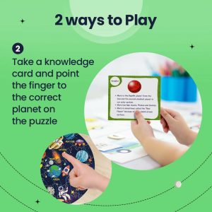 SOLAR SYSTEM PUZZLE ARYABHATTA INSPIRED - AGE 3+ (39 PUZZLE PIECES) MDF PUZZLE SERIES