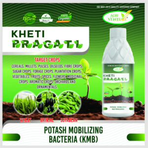 AgriVenture KHETI PRAGATI ( KMB - Potassium Mobilizing Bacteria ) Plant Growth(1Ltr)