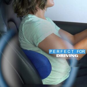 Ergonomic Orthopedic Back Support Pillow (18 x 9 Inch / 1 Pc)