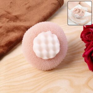 Premium Soft Exfoliating Round Bath Scrubber (1 Pc)
