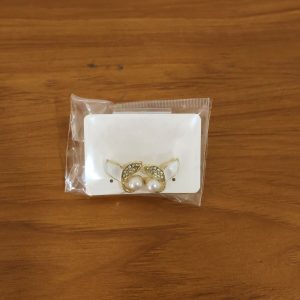 Korean Style Pearl Leaf Stud Earrings for Women & Girls | Elegant Gold Plated Designer Fashion Jewellery