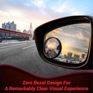 Universal Round Car Blind Spot Side Mirror (2 Pc Set)