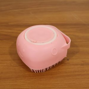 Silicone Massage Bath Body Brush with Built-In Soap Dispenser (1 Pc)