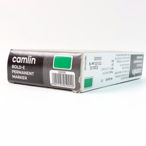 Camlin Bold-E Permanent Marker Green Long-Lasting Refillable Marke Pack of 10