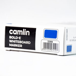 Camlin Bold-E Whiteboard Marker – Blue Color Bold Writing Refillable (Pack of 10)