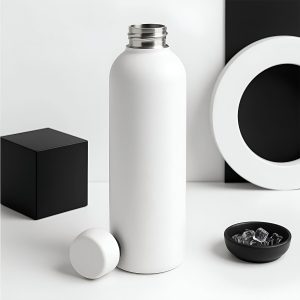 Customize Stainless Steel Double Wall Vacuum-Insulated Drink Water (White / 500 ML Approx)