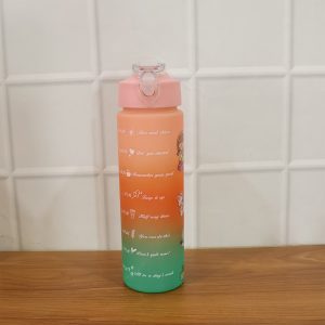 Motivational Gradient Water Bottle (900 ML)
