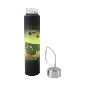 Cute Cartoon Printed Plastic Water Bottle (300 ML / 1 Pc)