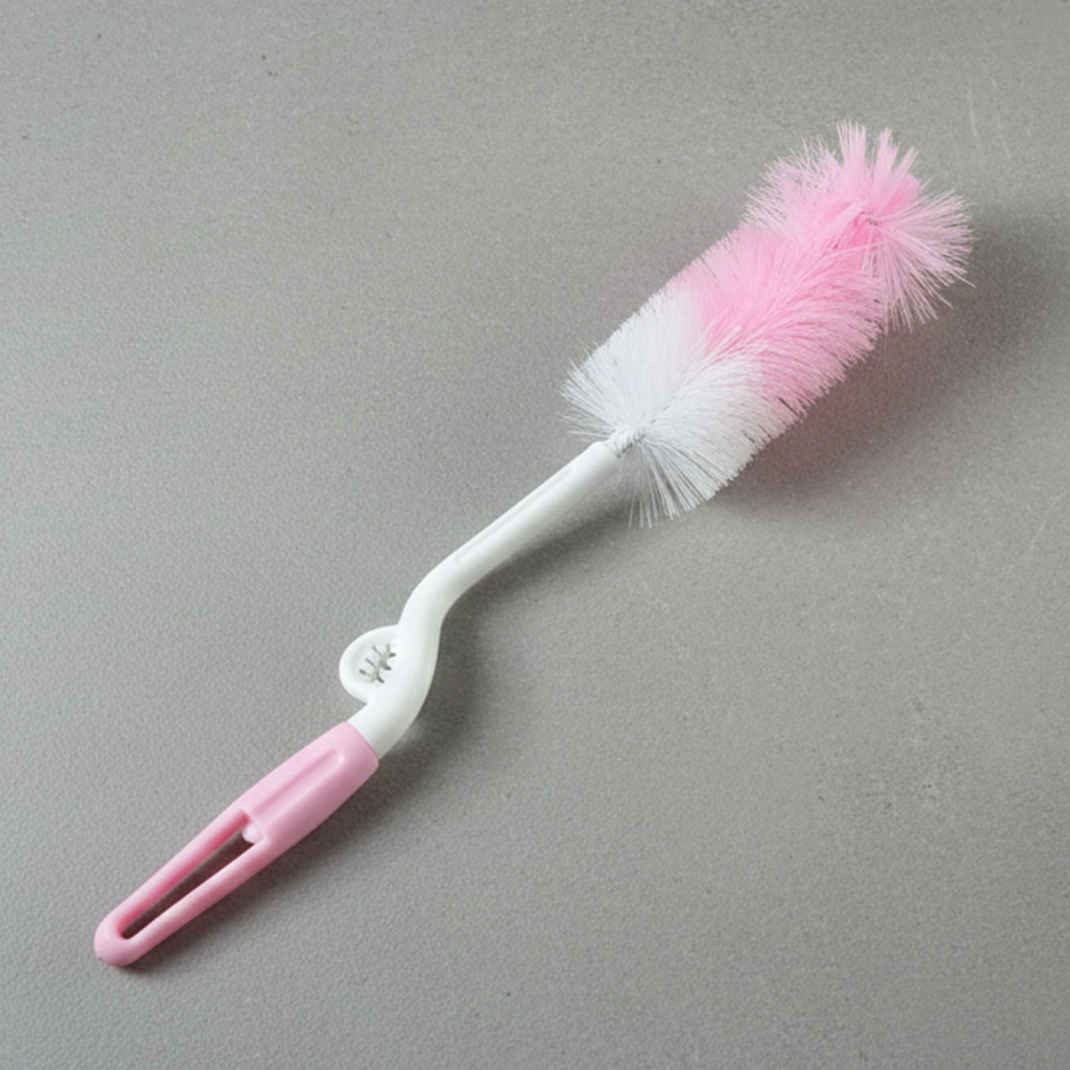 Bottle & Nipple Cleaning Brush with 360° Rotary Handle (1 Pc)