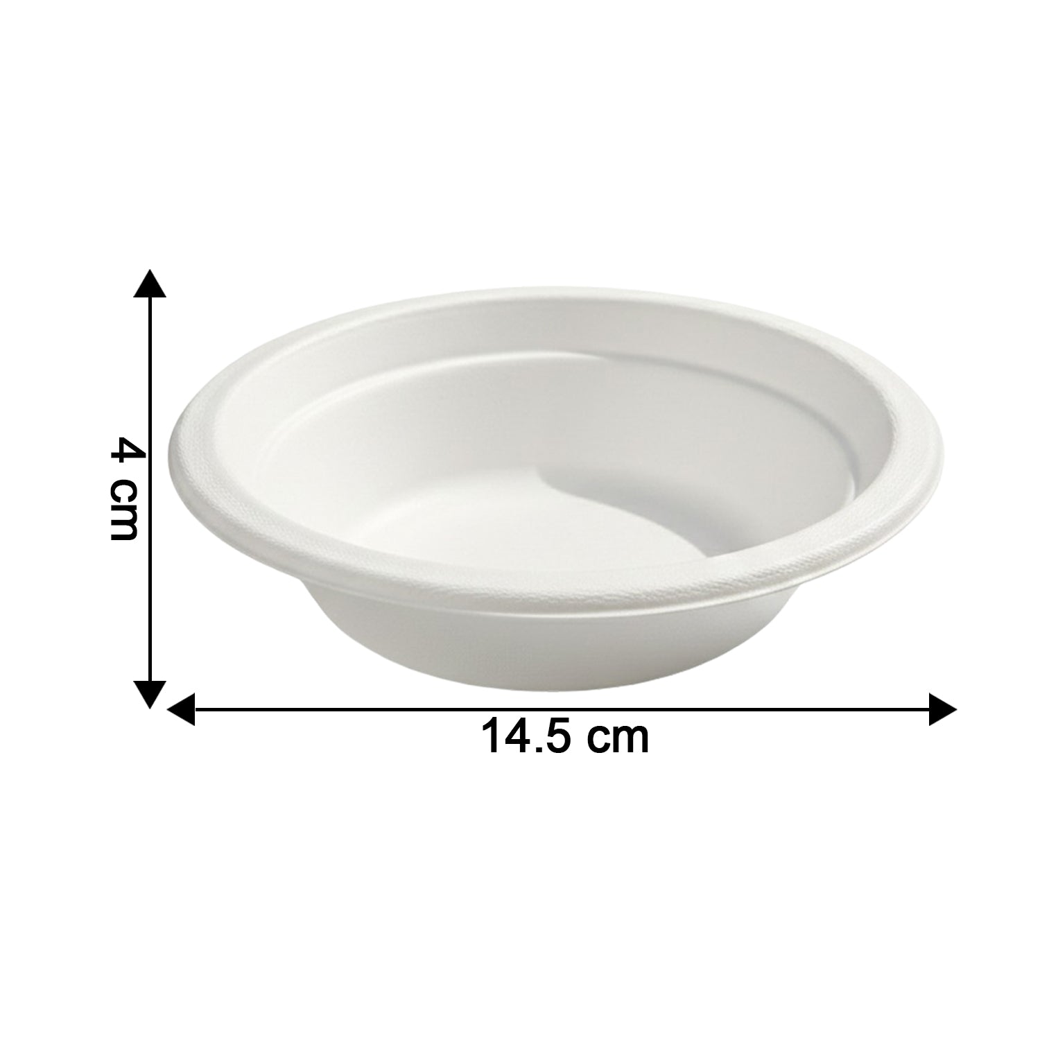 Vegnar Disposable Food Serving Bowl Set of 10 Pieces 360 ML Capacity - Image 6