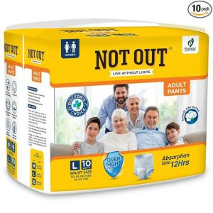 ADULT DIAPER PULL UP PANTS WITH ANTI-BACTERIAL PROPERTIES - LEAKPROOF, 10 HOURS PROTECTION