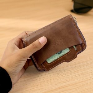 Premium Multipurpose Zip Closure Card Holder Wallet (1 Pc)