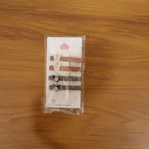 Cute Character Decorative Hair Clip Set (4 Pc)