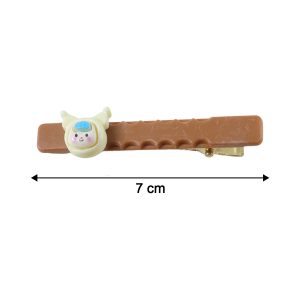 Cute Character Decorative Hair Clip Set (4 Pc)