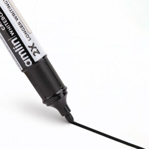 Camlin Cartridge Whiteboard Marker Long-Lasting Black Refillable Markers (5pc)