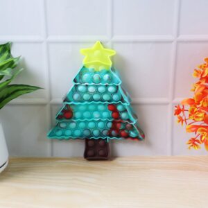 Premium Tree Shape Silicone Pop It Fidget Toy (1 Pc)