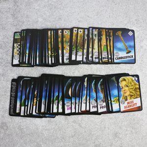 Clue Card Game Mystery Detective Game of Who, Where & With What