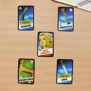 Clue Card Game Mystery Detective Game of Who, Where & With What