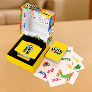 colour matching family card game