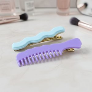 Comb-Shaped Hair Clips Set for Girls & Women – Stylish Hair Pins (4 Pc )