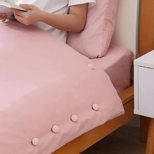 Soft Duvet Button Clip for Bedding & Curtains (1 Pc)