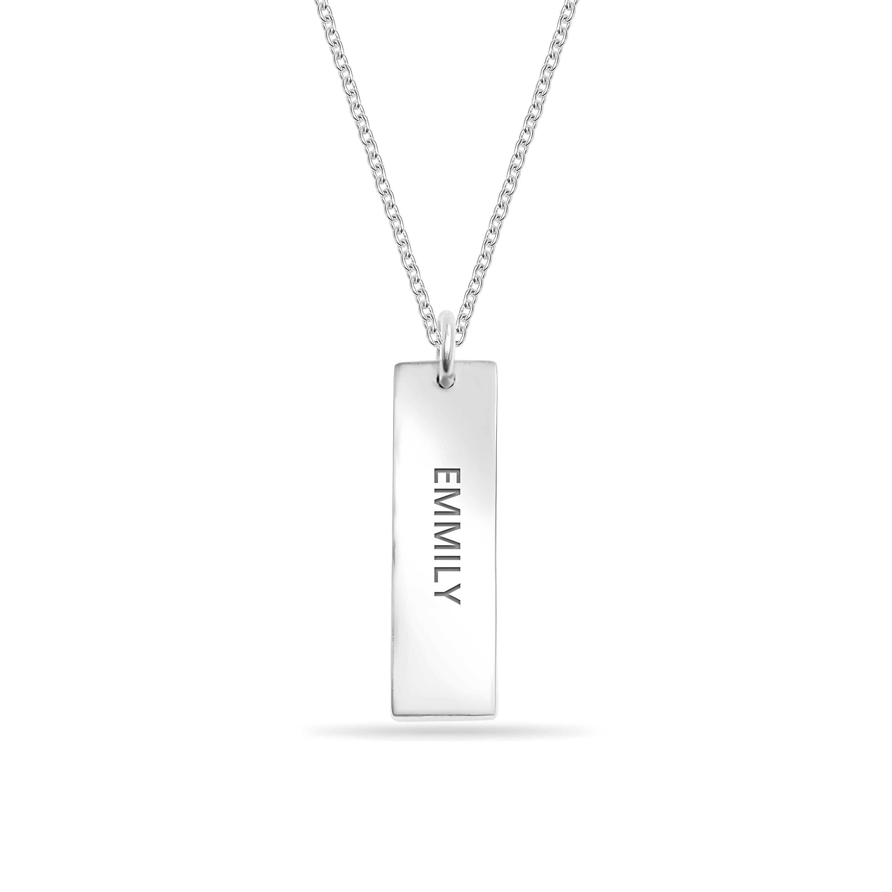 Custom Engraved Eye Pendant Necklace Personalized Jewelry for Women