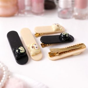 Cute Cartoon Character Hair Clip Set (5 Pc)