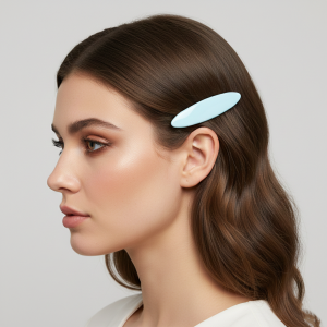 Pastel Comb-Style Hair Clip Set (4 Pc)