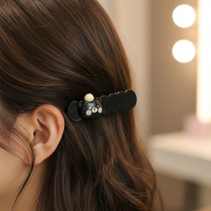 Cute Teddy Hair Clips Set (2 Pc)