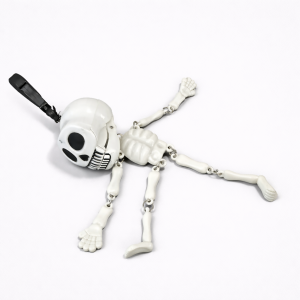 Mini Skeleton Keychain with Movable Joints Hanging Pendant