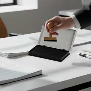 Camlin Deluxe Small Violet Stamp Pad – Long Lasting Ink Pad for Clear Impressions