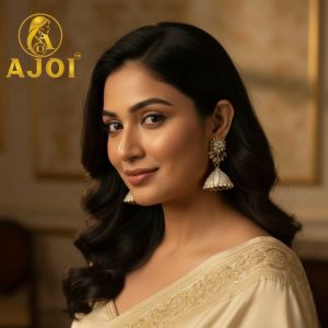 Premium Stone & Enamel Earrings(Set of 6)