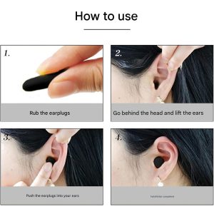 Soft Noise Reduction Ear Plugs (1  Pair)