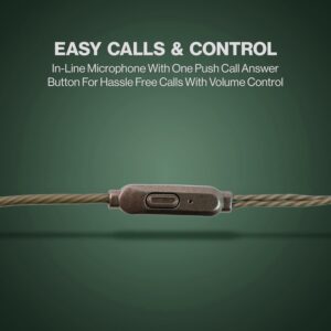 Premium Wired Earphones with Mic - (1 Pc)