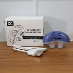 Rechargeable Electronic Anti-Snoring Device with Air Purifier Function (1 Pc)